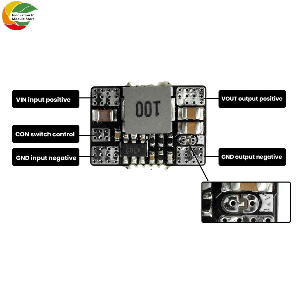 Controllable Bec Voltage Reduction Module 5v 12v Power Supply Module Suitable For Fixed Wing Of Fpv Aircraft Model