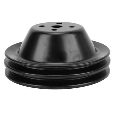 SWP Short Water Pump Pulley Double Groove Replacement for CHEVROLET SBC 262 327 400 Engine