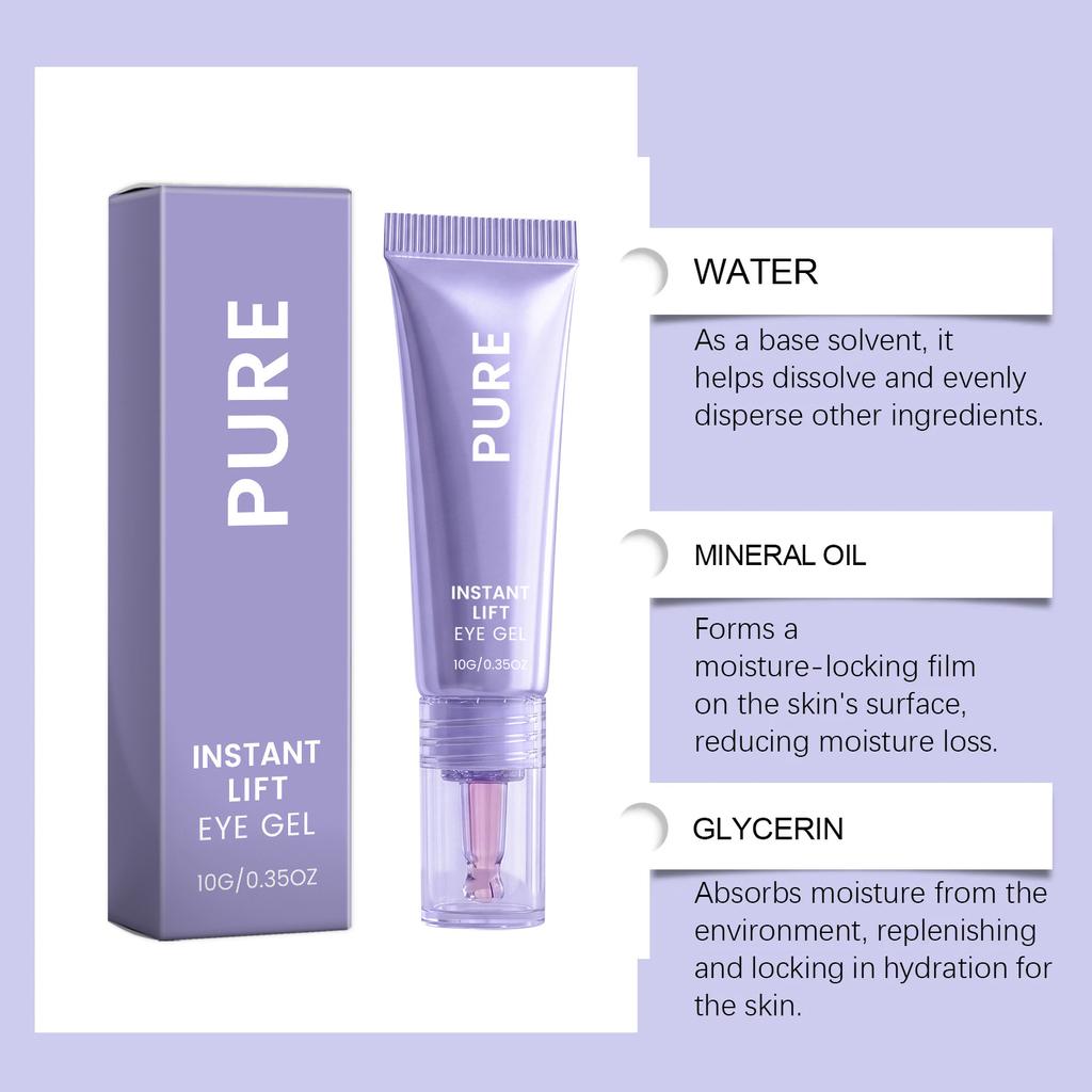 Collagen Care Eye Cream Moisturizes Dull Skin Around the Eyes, Moisturizes and Massages the Eye Area