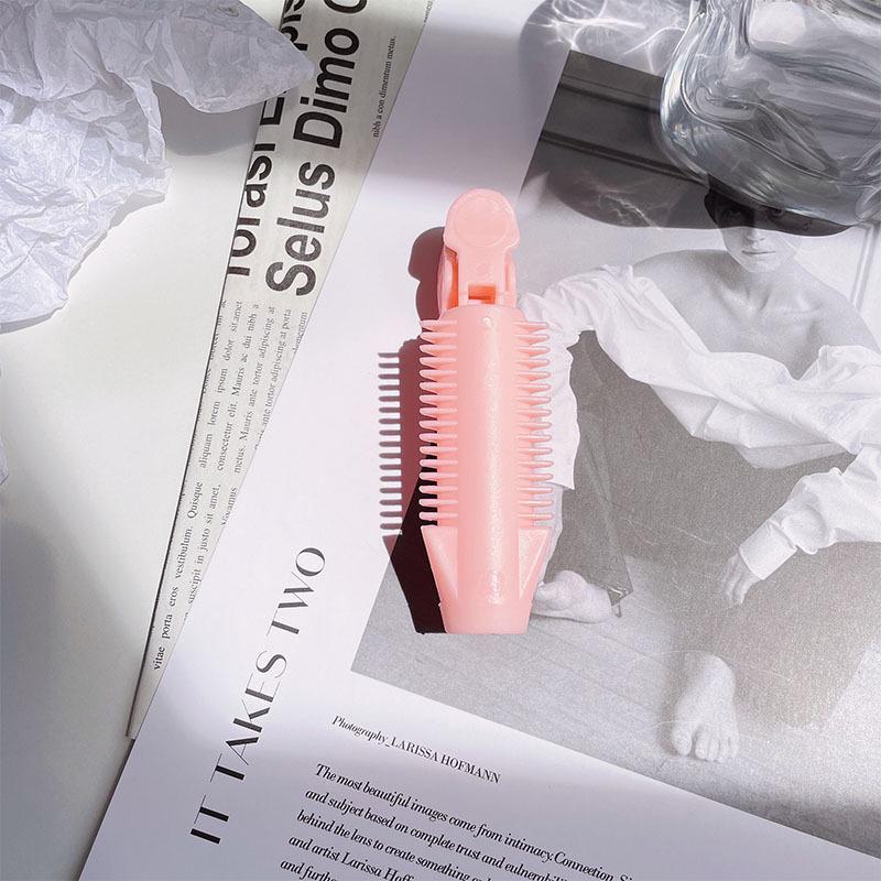 

Пушистая заколка для корней волос для создания ленивых воздушных челок и фиксированных локонов one piece