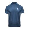 BLACKYAK Men'S Jacquard Zip-Up Short Sleeve T-Shirt #1_Gd