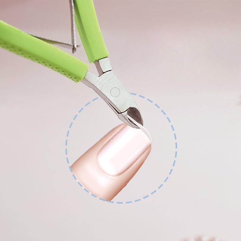 1 Stück Silikon Nagelhautschieber Nagelhautzange Manikürist Spezial zum Entfernen von Nagelhaut Multifunktionales Maniküre-Werkzeug