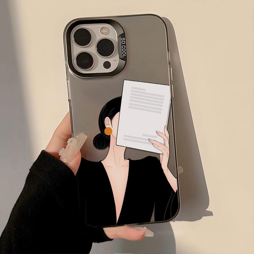 Phone Cases For iPhone 11 13 16 ProMax Case iPhone 13 14 15 ProMax 12 13 ProMax Case Samsung A55 A05S A54 A06 S22 A15 A12 A22 A52S S23 S24 Color IMD