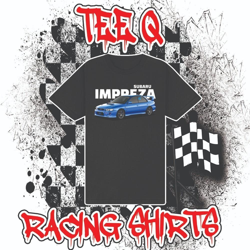 

Subaru Impreza WRX STi ~ Premium Black Gildan Cotton Tee Unisex T-Shirt XXL