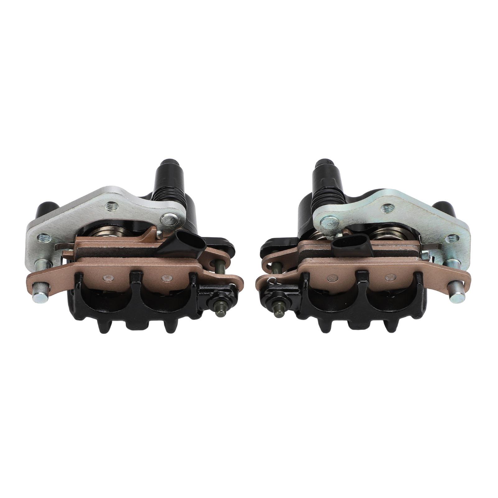 

1 пара передних тормозных суппортов с тормозными колодками 43080 5081 DJ левый правый для Brute Force 650 4x4 KVF650 KFX700 Prairie 650