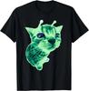 Gnarp Cat Silly Alien Cat Meme Brainrot Meme Funny Silly Cat Unisex T-Shirt