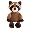 Peluche a forma di elefante, giraffa, procione, volpe, leone, tigre, scimmia, cane, 25 cm, morbido, per regali per bambini