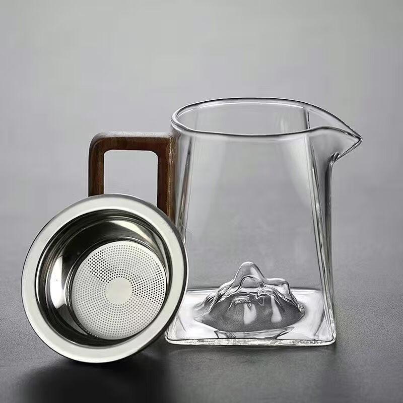 Shangqi Square Teacup with Built-in Tea Infuser