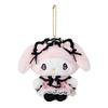 Fourth Gen My Melody & Kuromi Lace Plush Bag Charm Keychain