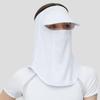 Unisex Summer Full Face Sun Mask with Visor, UPF Protection for Cycling Driving, Cooling Breathable Face Cover