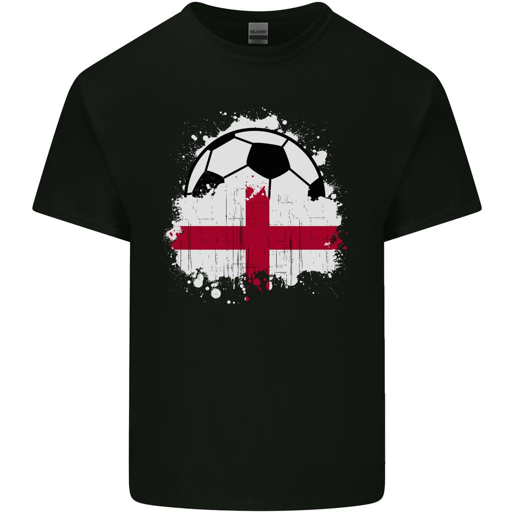 England Football Flag Unisexs Light Cotton TShirt