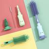Baby Supplies Portable Silicone Bottle Brush with Storage Box for Cleaning and Washing Factory Price