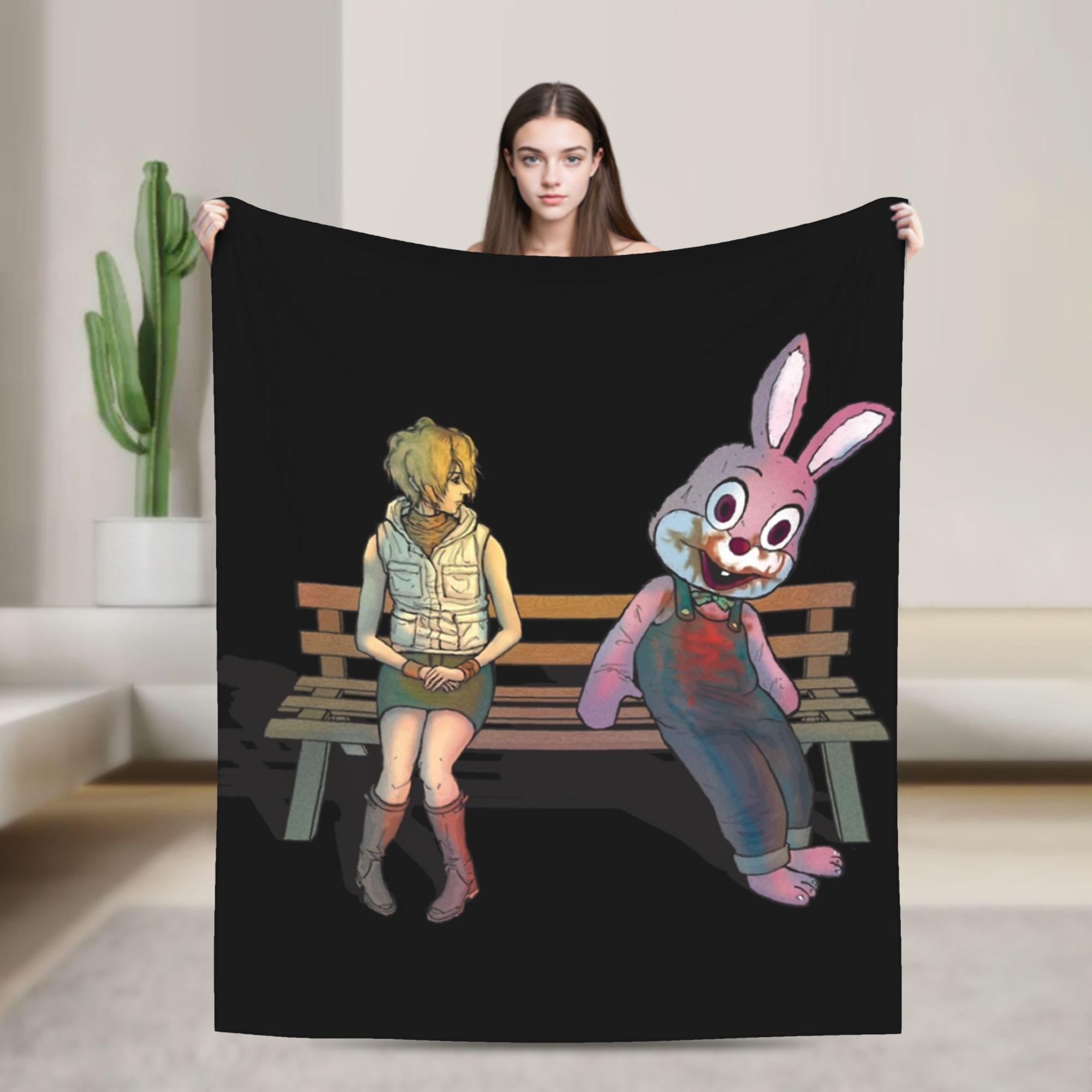 Silent Hill 3 Blanket Flannel Summer Portable Warm Throw Blanket for Bed Office Quilt 75X95CM