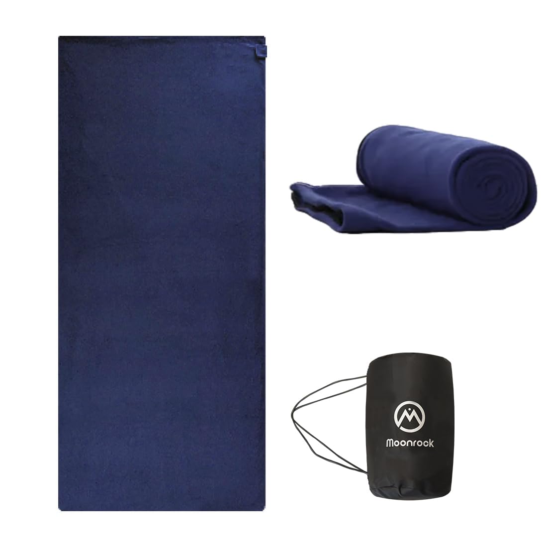 

Спальный вкладыш Sleeping Inner Спальный мешок-конверт типа Boa [Moonrock] Мешок, Мешок, Флис, Легкий, (военно-морской флот)