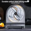 Fully Automatic Slicer Electric Vegetable Cutter Simple Machine For Home Commercial Kitchen Slice Fruit Adjustable Lemon potato
