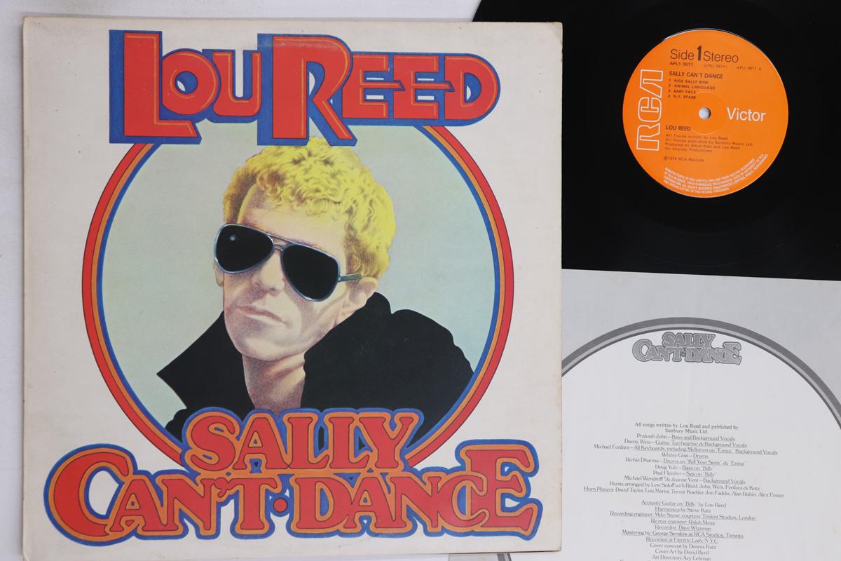 

LP Record LOU REED - Sally Can t Dance APL10611 RCA VICTOR 1974 UK Rock Used