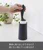 Yamazaki Jitsugyo Adhesive Cleaner Stand S Vertical Black Approx. W7.5 x D7.5 x H13.5cm Tower Adhesive Cleaner for Clothes Mini Storage Case Entrance
