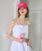 Salon De Yon Corsage Mini Slip Dress_ White