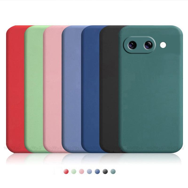 Für Google Pixel 9A Hülle Cover Google Pixel9A Pixel 9A Capas Stoßfeste Bumper Flüssigsilikon TPU Weiche Fundas Pixel 9A