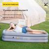 Outdoor Camping Inflatable Flocked Air Mattress