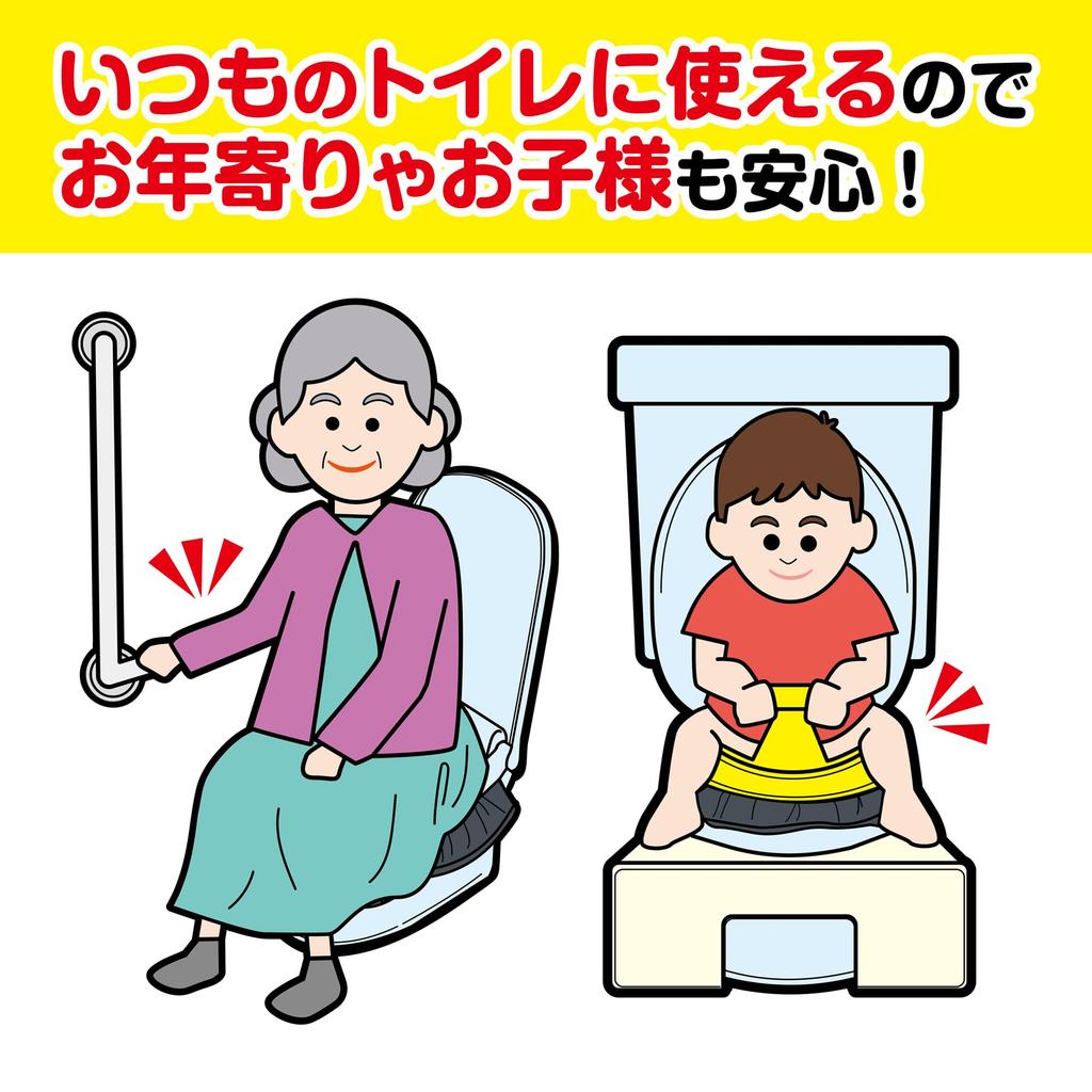 Chemische Japan Notfall-Toilettenbeutel mit Wasserversorgungspads (20er Packung) - Tragbare Toilettenbeutel zur Katastrophenvorsorge und Notfallvorsorge