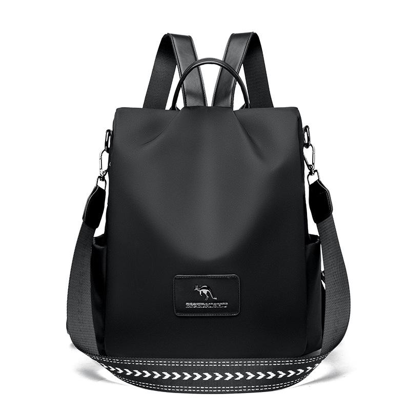 

2024 Модный вместительный рюкзак из ткани Оксфорд с защитой от кражи для женщин