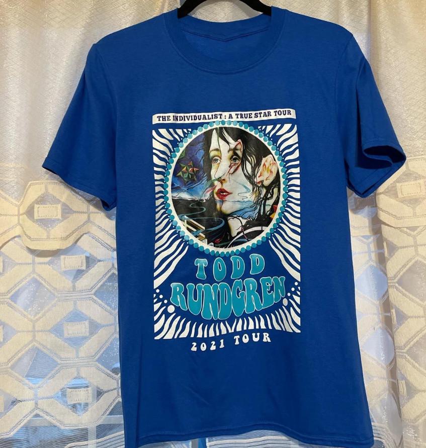 Todd Rundgren Concert Tour T-shirt Men Women Cotton Tee S