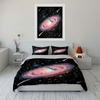 Galaxy-Themed Three-Piece Set Decor Soft Comfortable Duvet Cover Bedding Set Included 1*Duvet Cover & 2*Pillowcases, Gift