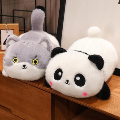 New Cartoon Animal Little Panda Doll Creative Corgi Doll Rag Doll Kitten Plush Toy