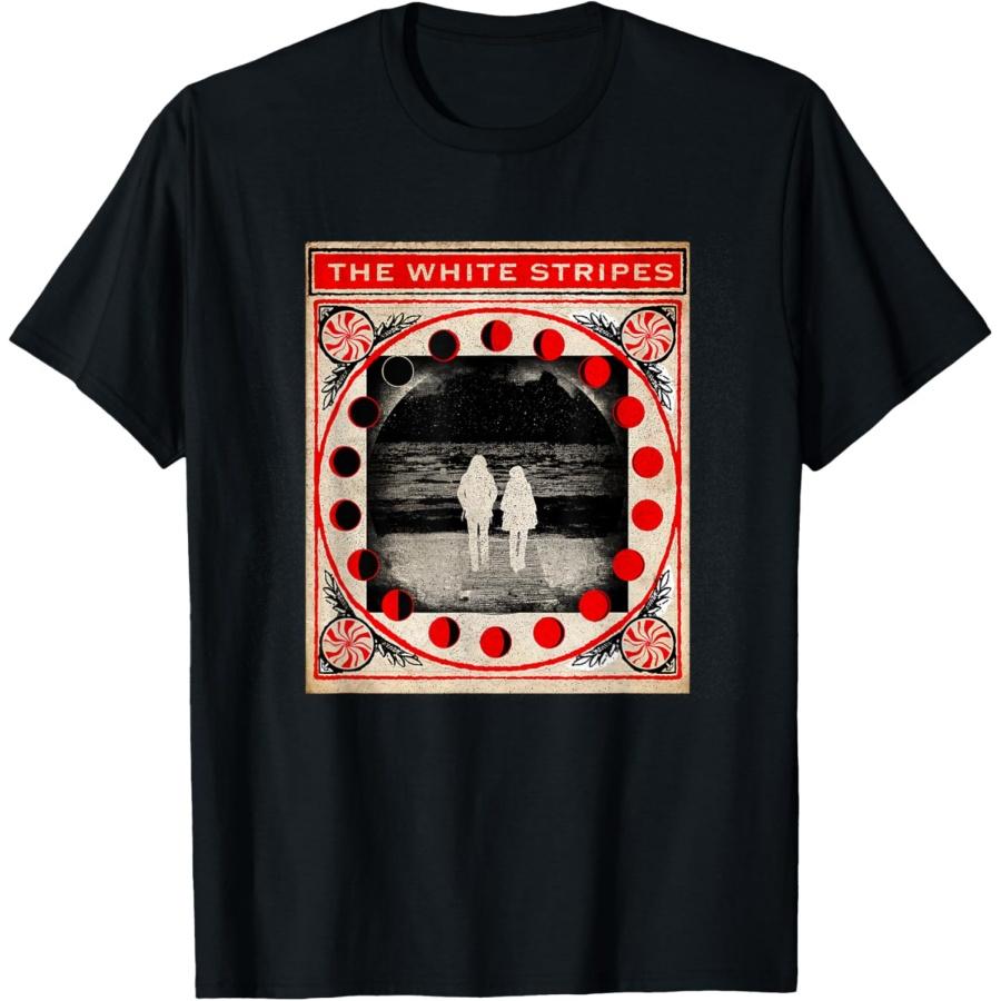 The White Stripes Under Great White Northern Lights T-Shirt S