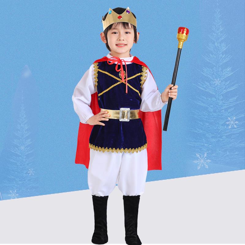 Children's Snow White & Seven Dwarfs Play Costumes: Prince, Hunter, & Magic Mirror Outfits