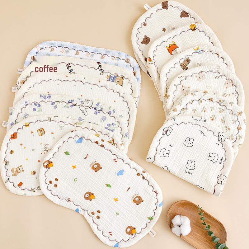 Vierlagige Mull-Baby-Swaddle-Decke mit Cartoon-Motiv - Anti-Schreck-Wickeltuch