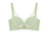 Women's Lace Minimizing Bra Set: Wireless, Thin with Sandwich Cups for Large Bust, Anti-Sagging, Gathers Side Breasts.