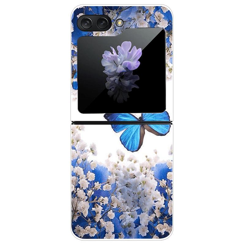 Clear Phone Case For Samsung Galaxy Z Flip7 Fashion Hard PC Silicone Cover For Galaxy Z Flip 7 5G ZFlip7 Transparent Protector