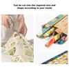 Beeswax Wrap Reusable Natural Food Grade Preservative Cloth Organic Cotton Eco Friendly Sustainable For Kitchen Food Storage