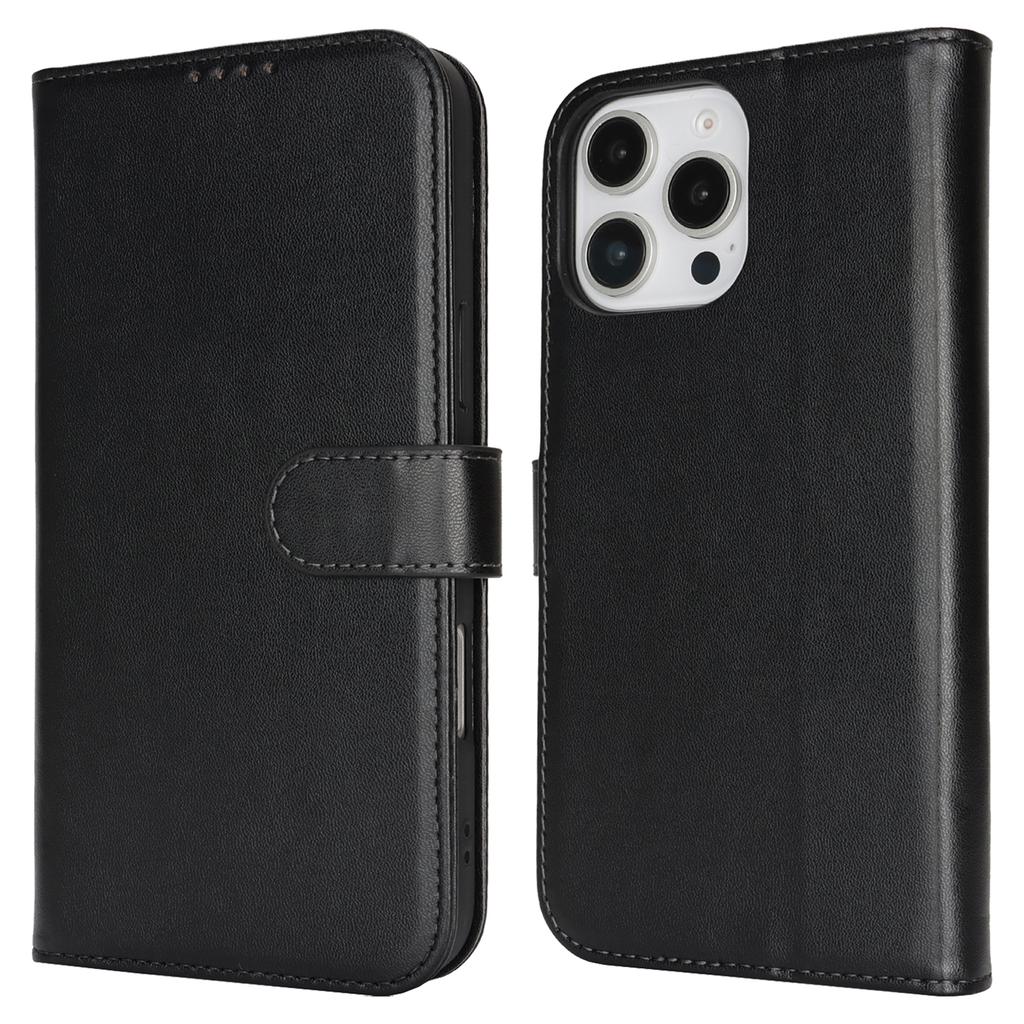 For iPhone 16 Pro Max Stand Case Shockproof Leather Wallet Phone Cover