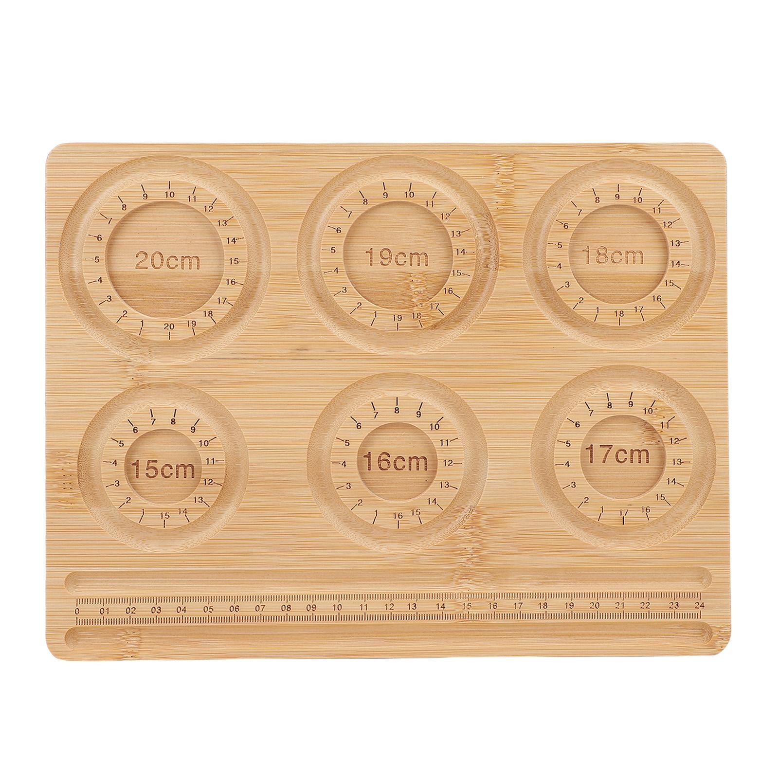 Jewelry Making Bead Board 15-20cm Scale Wood Jewelry Making Supplies Bead Tray for Handcraft Jewelry Making Bead Board