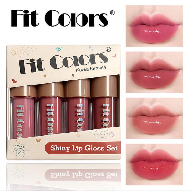 Lipstick Smooth Moisturizing Lipstick Shimmer Matte Long Lasting Waterproof Lipstick Lip Gloss Cosmetics Makeup Set Lipstick
