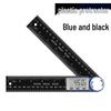 Two-in-One Digital Angle Finder & Protractor - Black and White Woodworking Tool