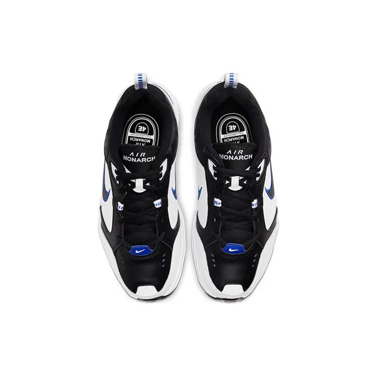 Nike Air Monarch IV 4E Wide 'White Black' (Unisex) Black / Black / White Casual Shoes 416355 002