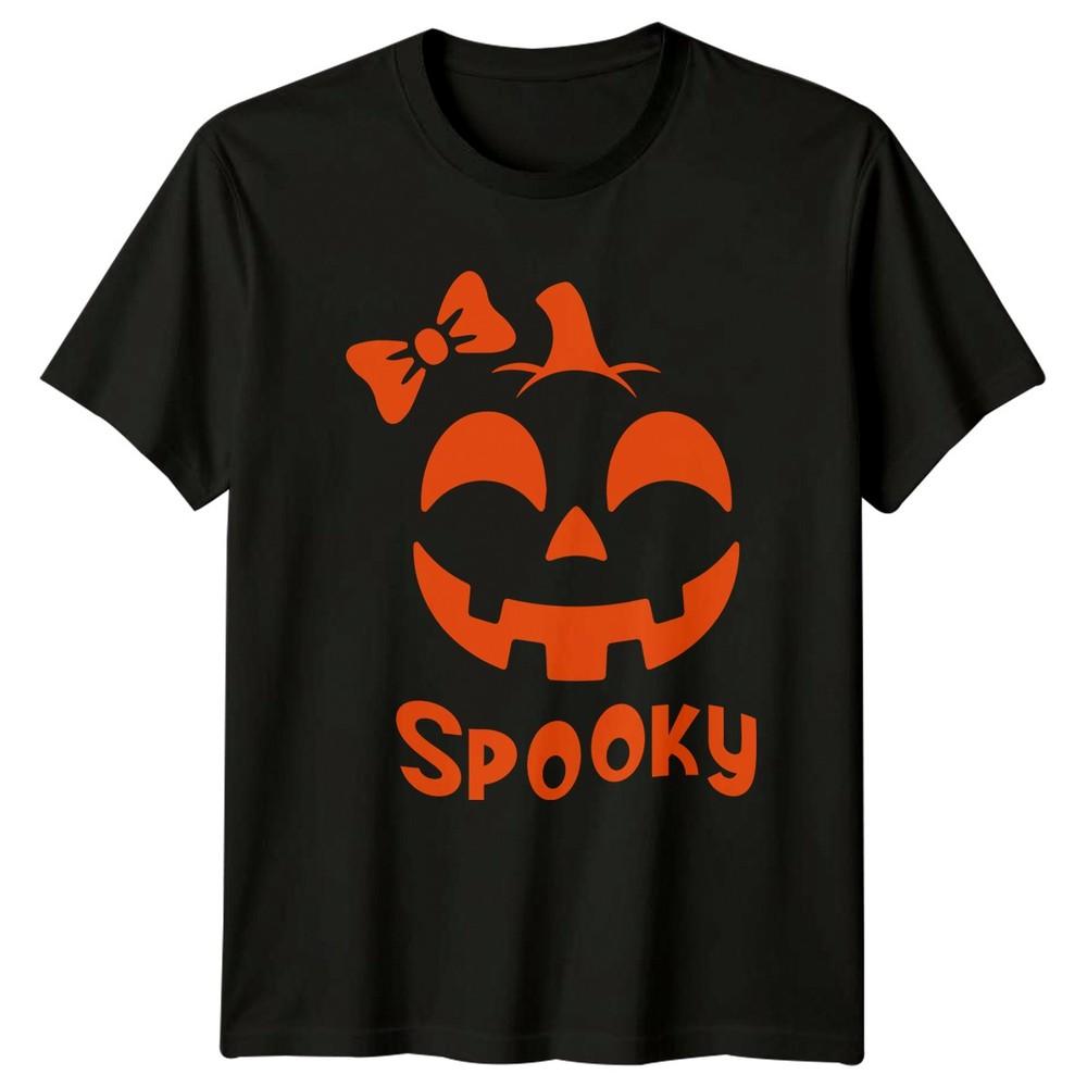 Spooky Unisexs TShirt Jack O Lantern Halloween 2026 Gift For Her