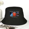 Torres Del Paine Bucket Hat For Unisex FisherUnisex Hats Casual Hunting Caps Soft Fold Outdoor Pattern Sun Hats