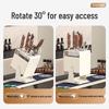 Brangdy Modern Carbon Steel Rotating Knife Holder