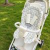 Soft Cotton Gauze Stroller Seat Cushion for Babies
