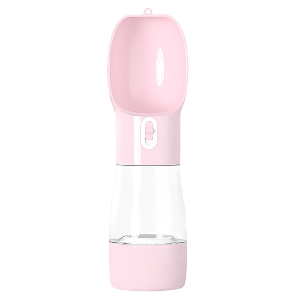 Dog Water Bottle Portable For Travel Water Dispenser with Food Container