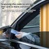Magnets Car Sunshade Curtain Universal Side Window Sliding Car Retractable Interior Track Shades Accessories Car Curtains Q9S2