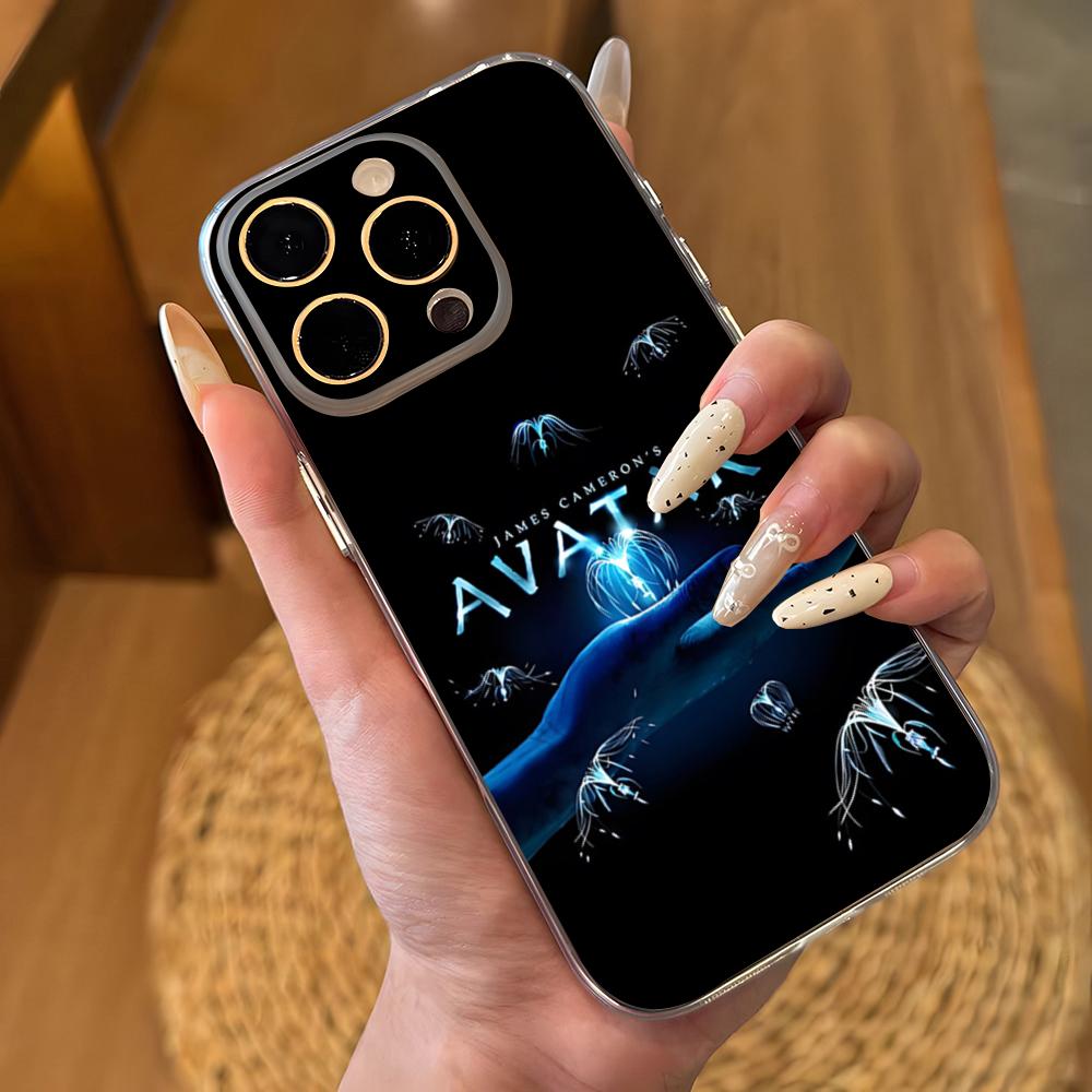 Avatar Film Phone Case For IPhone 17 16 Pro Max 15 14 13 11 12 Mini Xs X Xr 7 8 Plus Se Transparent Cover