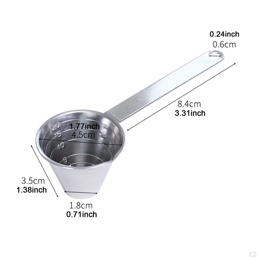 Målebeger for Hjemmebaking Essensielt,Profesjonelt,Kjøkkentilbehør Beholder 20ml