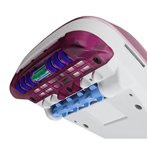 Panasonic Futon Cleaner Paper Pack Type House Dust Detection Sensor Equipped with Pink Champagne MC-DF500G-P