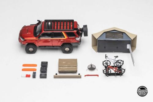FREESTYLE GCD 1/64 Scale Toyota 4Runner 40th Anniversary Overland DiecastTalk Custom Order DTGSPC11